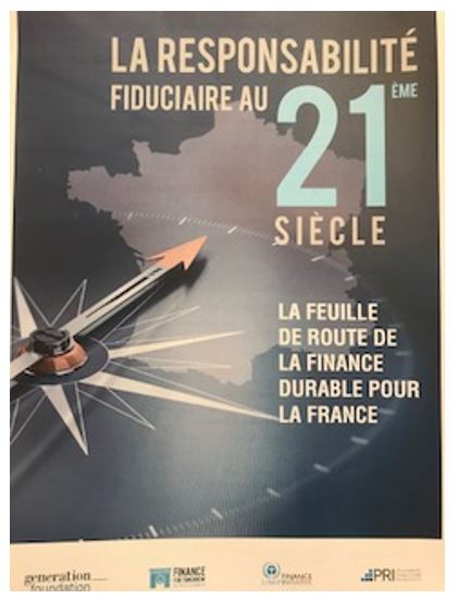 Les PRI et l’UNEP FI rendent public la « feuille de route » pour la finance durable en France
