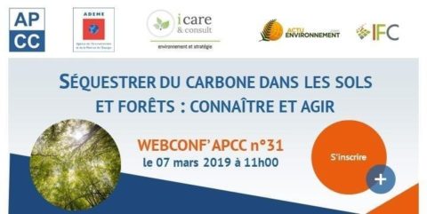 I Care & Consult participera le 7 mars prochain à la Webconf de l’APCC pour apporter son expérience des diagnostics de séquestration carbone des sols et forêts dans les collectivités