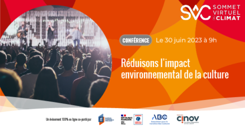 Webinaire | SVC 2023 – Réduisons l&rsquo;Impact Environnemental de la Culture